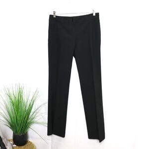 New York & Company Black Stretch Knit Pants Size 4 Tailored Minimalist
